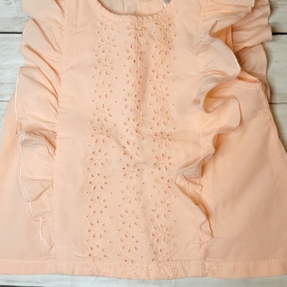 Wonder Nation Peach Ruffled Top - Picture 6 of 6